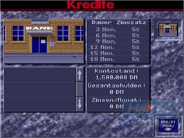 In game image of Bundesliga Manager Professional on the Commodore Amiga.