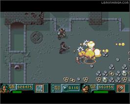 In game image of Chaos Engine, The on the Commodore Amiga.