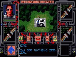In game image of Chaos In Andromeda - Eyes Of The Eagle on the Commodore Amiga.