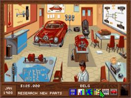 In game image of Detroit on the Commodore Amiga.