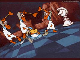 In game image of Dragon's Lair 3 - The Curse Of Mordread on the Commodore Amiga.