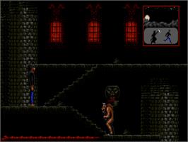 In game image of Dylan Dog 2 - Ritorno Al Crepuscolo on the Commodore Amiga.