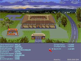 In game image of Eishockey Manager on the Commodore Amiga.