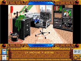 In game image of Explora III: Sous Le Signe Du Serpent on the Commodore Amiga.