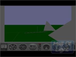 In game image of Fighter Duel Pro on the Commodore Amiga.