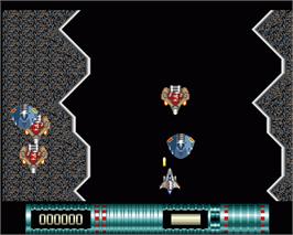 In game image of Firefly on the Commodore Amiga.