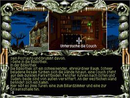 In game image of Hexuma: Das Auge des Kal on the Commodore Amiga.