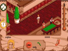 In game image of Indiana Jones And The Fate Of Atlantis - The Action Game on the Commodore Amiga.