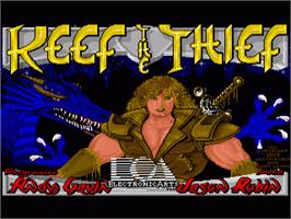 In game image of Keef the Thief: A Boy and His Lockpick on the Commodore Amiga.