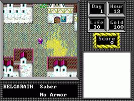 In game image of Keys To Maramon, The on the Commodore Amiga.