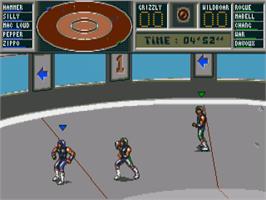 In game image of Killerball on the Commodore Amiga.