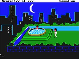 In game image of Leisure Suit Larry: Triple Pack on the Commodore Amiga.