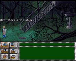 In game image of Lethal Formula on the Commodore Amiga.