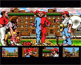 In game image of Mcgee At The Fun Fair on the Commodore Amiga.
