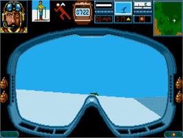In game image of Midwinter on the Commodore Amiga.