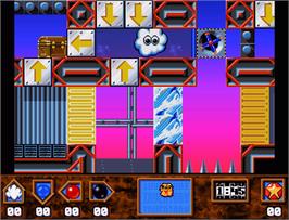 In game image of Morph on the Commodore Amiga.