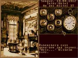 In game image of Mystery Of The Mummy on the Commodore Amiga.
