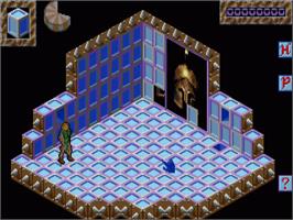 In game image of Never Mind on the Commodore Amiga.