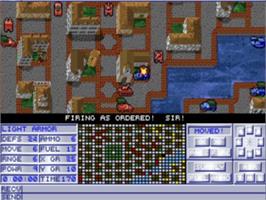 In game image of Operation Combat 2 - By Land, Sea And Air on the Commodore Amiga.