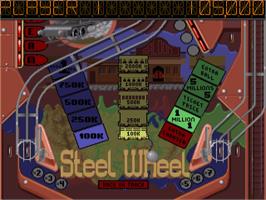 In game image of Pinball Dreams on the Commodore Amiga.