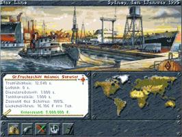 In game image of Reeder, Der on the Commodore Amiga.