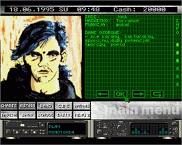 In game image of Rockstar - Never Trust Rotten Tangerines on the Commodore Amiga.