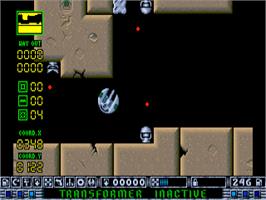 In game image of Rotor on the Commodore Amiga.