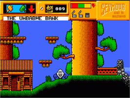 In game image of Seymour Goes to Hollywood on the Commodore Amiga.
