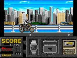 In game image of Sly Spy - Secret Agent on the Commodore Amiga.