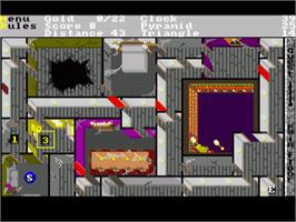 In game image of Solitaire's Journey on the Commodore Amiga.