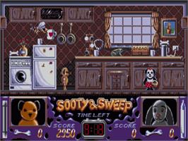 In game image of Sooty And Sweep on the Commodore Amiga.