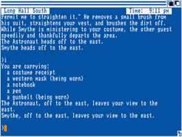 In game image of Suspect on the Commodore Amiga.