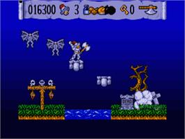 In game image of Sword And The Rose, The on the Commodore Amiga.