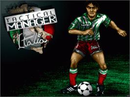 In game image of Tactical Manager - Italia on the Commodore Amiga.