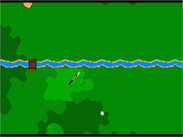 In game image of Tee Off on the Commodore Amiga.