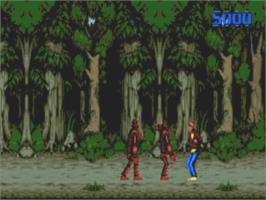 In game image of Time Runners 20 - The Mountains Of Death on the Commodore Amiga.