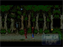 In game image of Time Runners 6 - The Bewitched Forest on the Commodore Amiga.