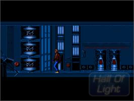 In game image of Time Runners 7 - In The Land Of The Invaders on the Commodore Amiga.