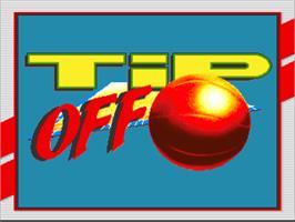 In game image of Tip Off on the Commodore Amiga.