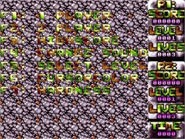 In game image of Tip Trick on the Commodore Amiga.