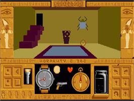 In game image of Total Eclipse on the Commodore Amiga.