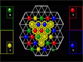 In game image of Triango on the Commodore Amiga.