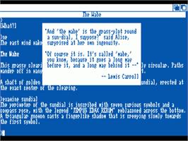 In game image of Trinity on the Commodore Amiga.