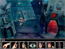 In game image of Universe on the Commodore Amiga.