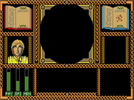 In game image of Wizard Warz on the Commodore Amiga.