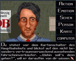 In game image of Wolfen - Die Bestie Ist Unter Uns on the Commodore Amiga.
