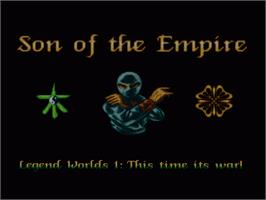 In game image of Worlds Of Legend - Son Of The Empire on the Commodore Amiga.