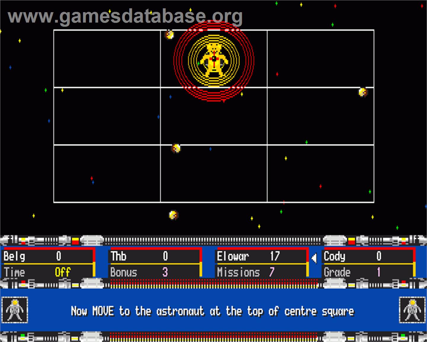 10 out of 10 - Maths Algebra - Commodore Amiga - Artwork - In Game