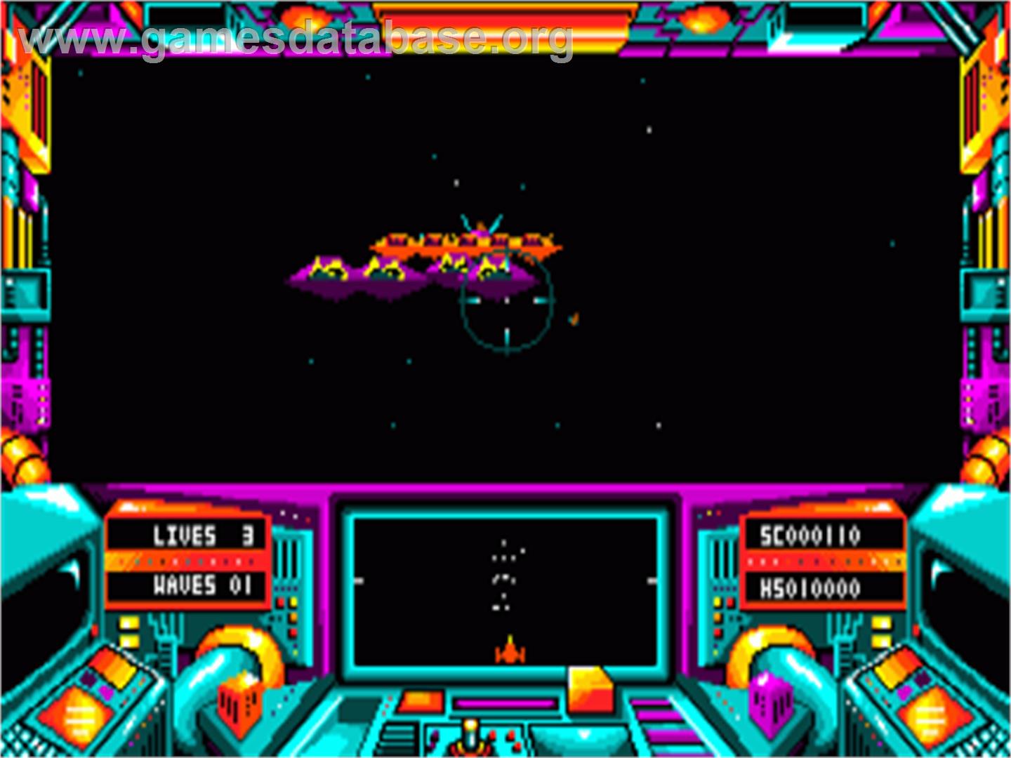 3d Galax - Commodore Amiga - Artwork - In Game