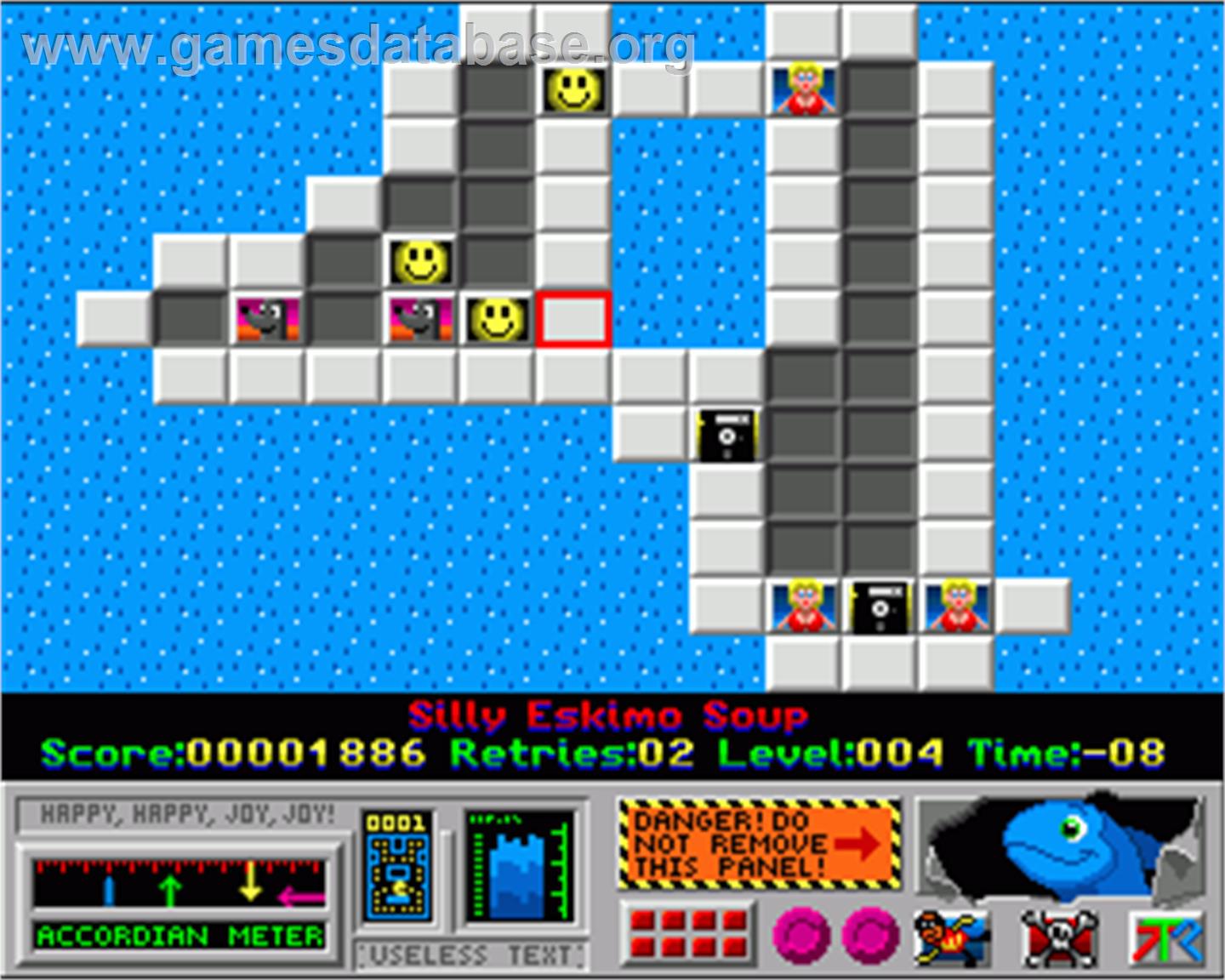 4 Get It - Commodore Amiga - Artwork - In Game